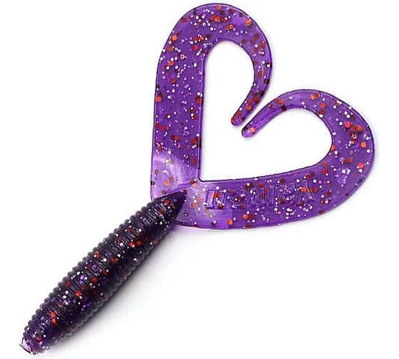 Твистер ЯМАН pro loop-two, р.2 inch, цвет n08 - violet, 10 шт. YP-LT2-08