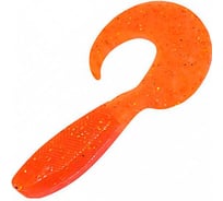 Твистер ЯМАН pro mermaid tail, р.3 inch, цвет n03 - carrot gold flake, 10 шт. YP-MT3-03