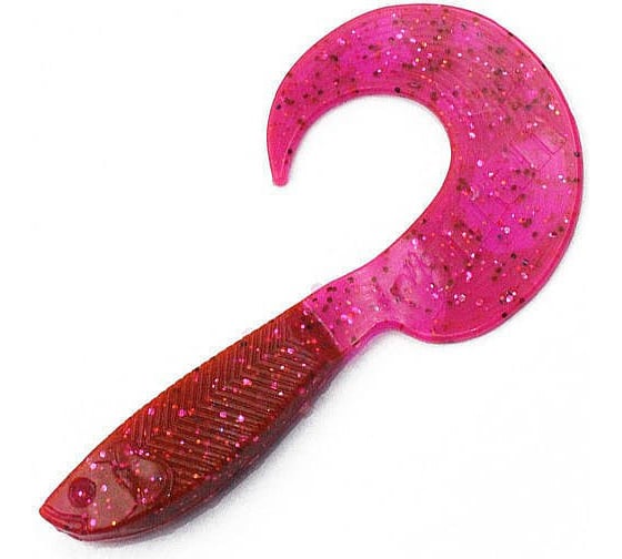 Твистер ЯМАН pro mermaid tail, р.3 inch, цвет n21 - magic violet, 10 шт. YP-MT3-21 1