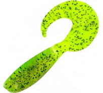 Твистер ЯМАН pro mermaid tail, р.3 inch, цвет n10 - green pepper, 10 шт. YP-MT3-10