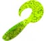 Твистер ЯМАН pro mermaid tail, р.3 inch, цвет n10 - green pepper, 10 шт. YP-MT3-10 1