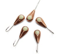 Мормышка ЯМАН паяная уралка фосфор, вес 0.93 г, медь, 5 шт Я-МРЛ262