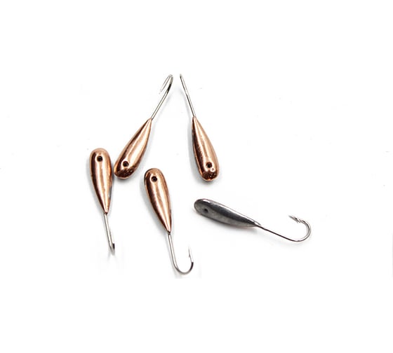 Мормышка ЯМАН паяная уралка long, вес 0.46 г, медь, 5 шт Я-МРЛ226 1