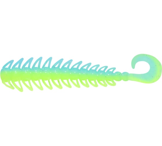 Твистер ЯМАН pro ruff, р.4 inch, цвет n18 - ice chartreuse, 5 шт. YP-R4-18 1