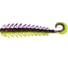 Твистер ЯМАН pro ruff, р.4 inch, цвет n26 - violet chartreuse, 5 шт. YP-R4-26 1