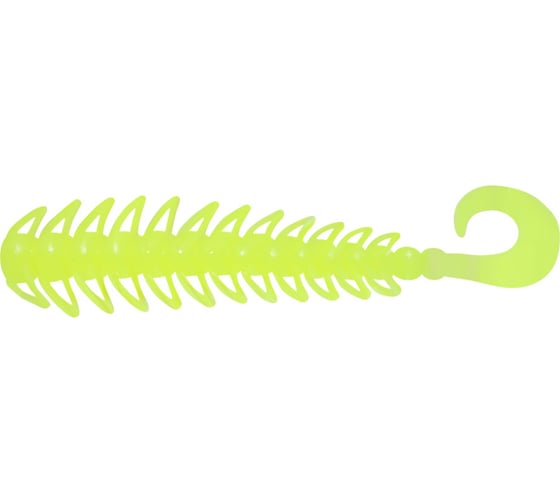 Твистер ЯМАН pro ruff, р.3 inch, цвет n02 - chartreuse, 10 шт. YP-R3-02 1