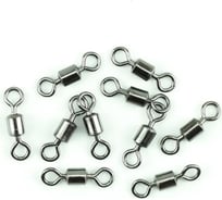 Вертлюг Namazu rolling swivel, латунь, цвет bn, р. 4, test-29 кг, 10 шт N-FT-CS4