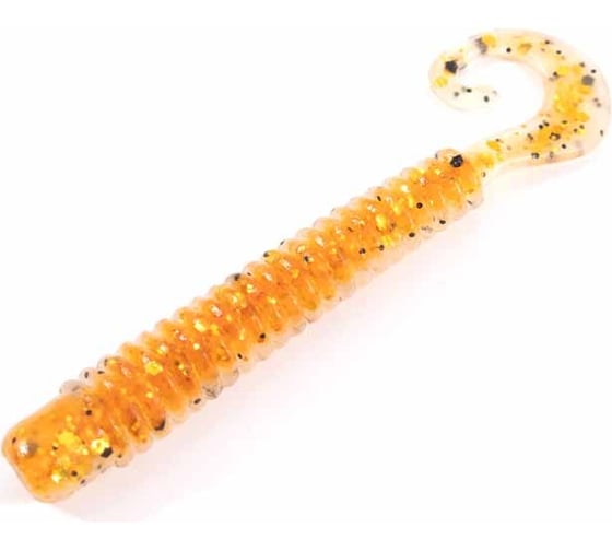 Твистер ЯМАН pro hooky worm , р.2.5 inch, цвет n44, 10 шт. YP-HW25-44 1