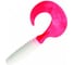 Твистер ЯМАН pro spiral, р.2.5 inch, цвет n05 - white red tail, 10 шт. YP-S25-05 1
