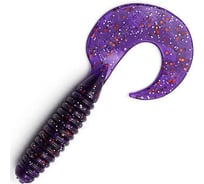 Твистер ЯМАН pro spiral, р.4 inch, цвет n08 - violet, 5 шт. YP-S4-08