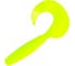 Твистер ЯМАН pro spiral, р.4 inch, цвет n02 - chartreuse, 5 шт. YP-S4-02 1