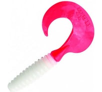 Твистер ЯМАН pro spiral, р.4 inch, цвет n05 - white red tail, 5 шт. YP-S4-05