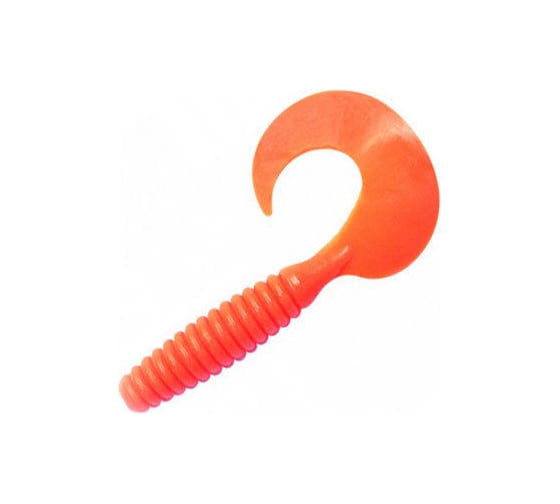 Твистер ЯМАН pro spiral, р.4 inch, цвет n03 - carrot gold flake, 5 шт. YP-S4-03 1