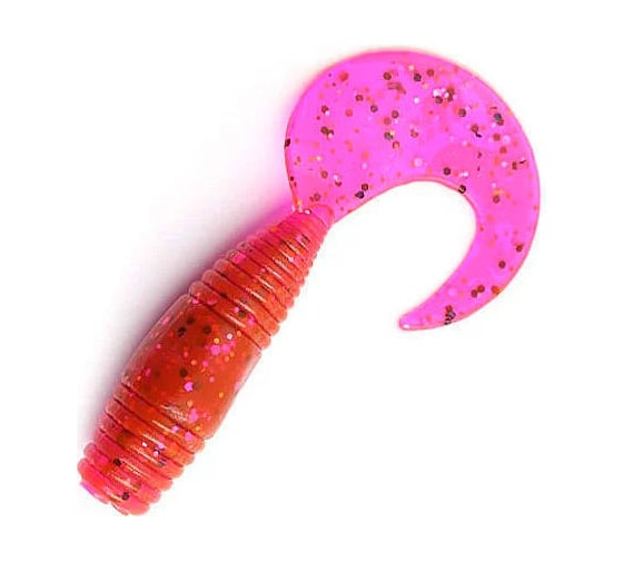 Твистер ЯМАН pro spry tail, р.3 inch, цвет n21 - magic violet, 8 шт. YP-ST3-21 1