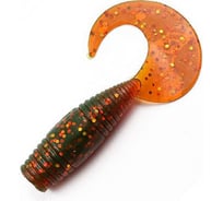 Твистер ЯМАН pro spry tail, р.3 inch, цвет n09 - motor oil, 8 шт. YP-ST3-09