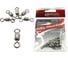 Вертлюг Namazu rolling ribbed swivel, латунь, цвет bn, р. 3/0, test-110 кг, 5 шт N-FT-RRS3/0 1