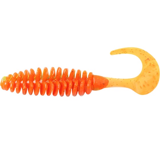 Твистер ЯМАН pro battery tail, р.5 inch, цвет n03 - carrot gold flake(уп. 3 шт. YP-BT5-03-3 1