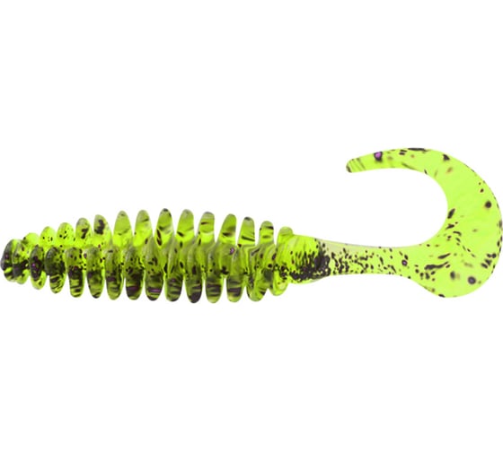 Твистер ЯМАН pro battery tail, р.5 inch, цвет n10 - green pepper, 3 шт. YP-BT5-10-3 1