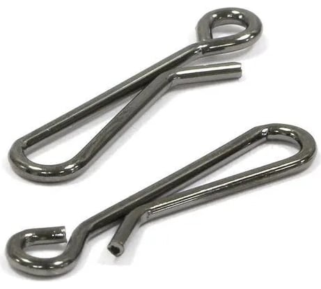 Застежка Namazu hanging snap-a, цвет bn, р. 0, test-4 кг, 10 шт N-FT-HSA0