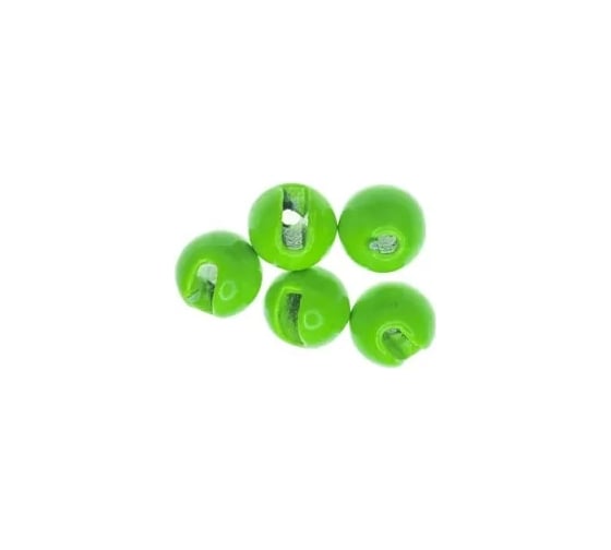 Вольфрамовая головка Namazu pro tia tungsten head trout, р. 2.4, вес 0.1 г, цвет флюоресцентный зеленый, 5 шт NPT-TH24-08 1