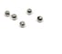 Вольфрамовая головка Namazu pro tia tungsten head trout, р. 2.4, вес 0.1 г, цвет никель, 5 шт NPT-TH24-01 1