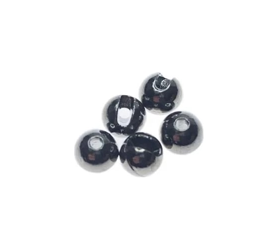 Вольфрамовая головка Namazu pro tia tungsten head trout, р. 2.4, вес 0.1 г, цвет черный, 5 шт NPT-TH24-05
