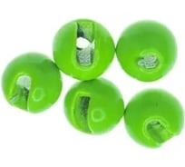 Вольфрамовая головка Namazu pro tia tungsten head trout, р. 3.3, вес 0.3 г, цвет флюоресцентный зеленый, 5 шт NPT-TH33-08