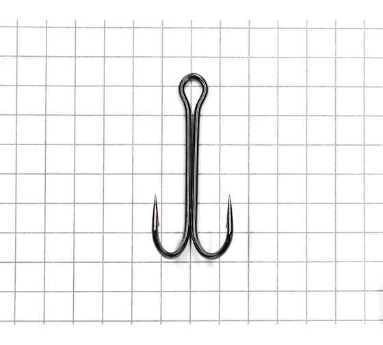 Крючок Namazu double hook long размер 2 int, цвет bn, двойник, 50 шт N-HDL2BN 1