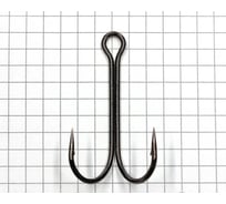 Крючок Namazu double hook long размер 3/0 int, цвет bn, двойник, 50 шт N-HDL3/0BN