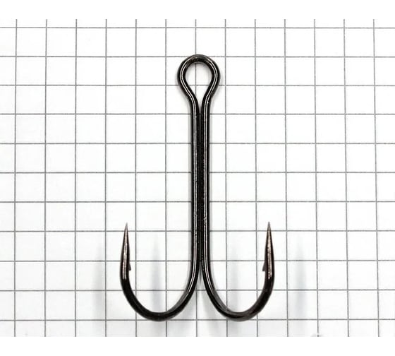 Крючок Namazu double hook long размер 3/0 int, цвет bn, двойник, 50 шт N-HDL3/0BN 1