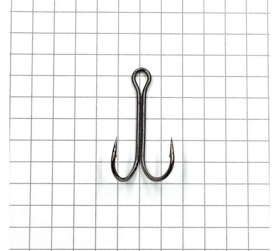 Крючок Namazu double hook long размер 4/0 int, цвет bn, двойник, 40 шт N-HDL4/0BN