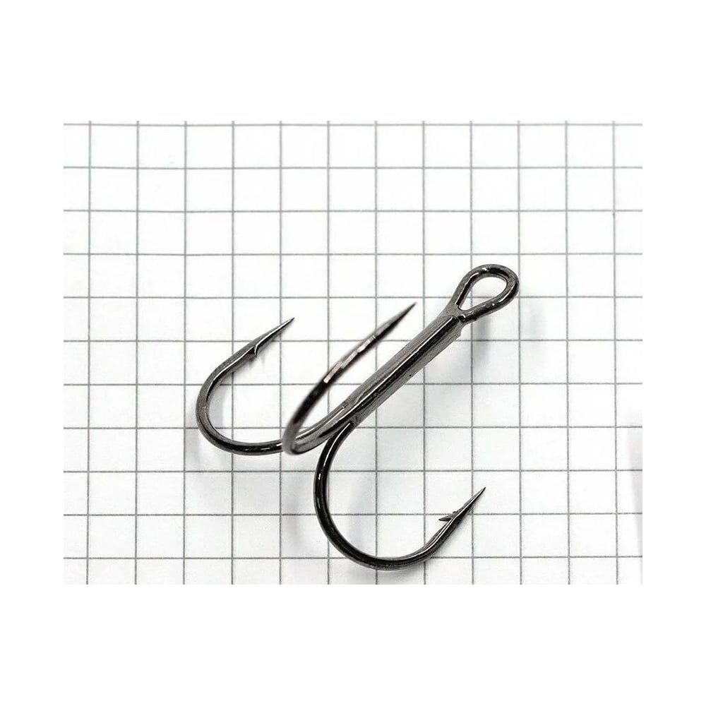 Крючок Namazu round treble размер 3/0 int, цвет bn, тройник, 50 шт N ...