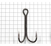 Крючок Namazu double hook размер 3/0 int, цвет bn, двойник, 50 шт N-HD3/0BN