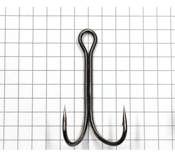 Крючок Namazu double hook размер 3/0 int, цвет bn, двойник, 50 шт N-HD3/0BN 1