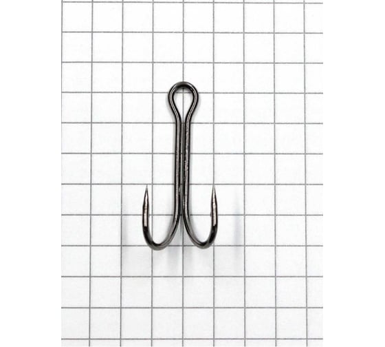 Крючок Namazu double hook размер 1/0 int, цвет bn, двойник, 50 шт N-HD1/0BN