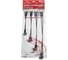 Набор стальных поводков Namazu leader 1x7 nylon coated black, l-15/30 см, test- 7 кг, по 10 шт N-17LSB24-S40 1
