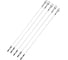 Стальной поводок Namazu leader 1x7 nylon coated black, d-0.24 мм, l-30 см, test- 7 кг, 5 шт N-17LSB24-30L 1