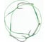 Стальной поводок с одинарным крючком Namazu leader 1x7 nylon coated green, d-0.39 мм, l-20 см 92247 N-LS39-20BH1/0L 2