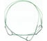 Стальной поводок с одинарным крючком Namazu leader 1x7 nylon coated green, d-0.33 мм, l-20 см 92247 N-LS33-20BH1L 1
