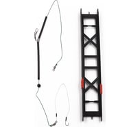 Фидерная оснастка ЯМАН лещ, плетеный шнур 0.15 мм, крючок №10 chinu ring Я-ОЛ-015-10