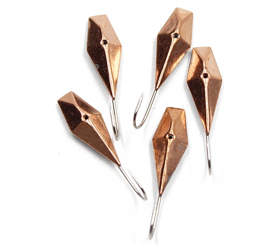 Мормышка ЯМАН паяная солдатик, вес 0.99 г, медь, 5 шт Я-МРЛ223 1