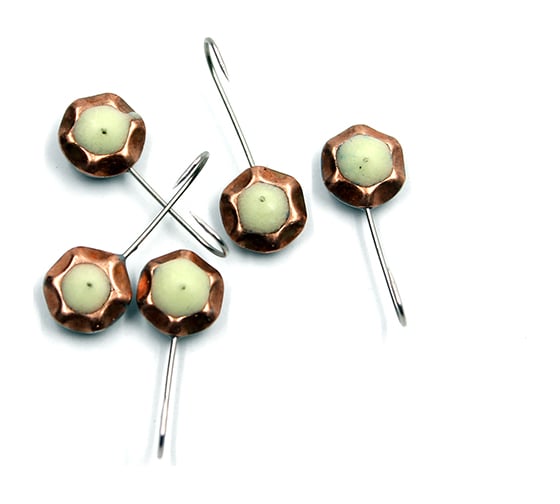 Паяная мормышка ЯМАН бриллиант фосфор, вес 0.69 г, медь, 5 шт Я-МРЛ247 1