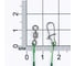 Стальной поводок Namazu leader 1x7 nylon coated green, d-0.30 мм, l-30 см, test 11 кг, 5 шт N-17LSG30-30L 3