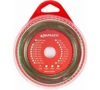 Поводковый материал Namazu 1x7, d-0.27 мм, l-5 м, зеленый N-FTAF-381