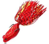 Лягушка-незацепляйка Namazu frog с лапками, 65 мм, 16 г, цвет 01, крючок-двойник yr hooks, bn, n2 N-FL65-16-01