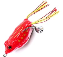 Лягушка-незацепляйка Namazu frog с лепестком, 65 мм, 18 г, цвет 01, крючок-двойник yr hooks, bn, n3 N-FP65-18-01