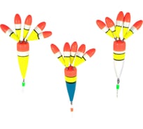 Зимний поплавок ЯМАН цветок 5, бальса, 3.0 г, 3 шт Я-РП66