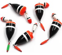 Зимний поплавок ЯМАН конус двойной, бальса, 2.5 г, 5 шт Я-РП34