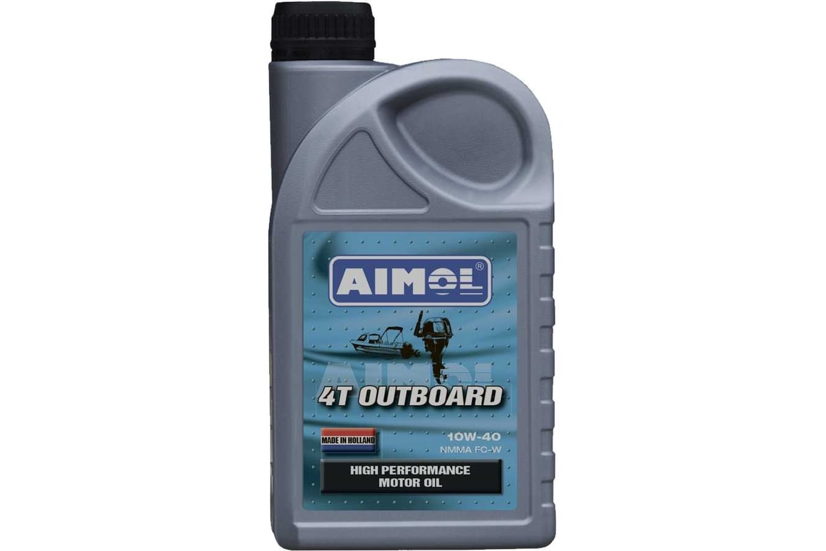 Минеральное масло для четырехтактных двигателей AIMOL 4T Outboard 10W .
