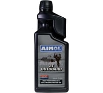 Минеральное масло для двухтактных двигателей AIMOL 2T Outboard 1 л 8719497953691